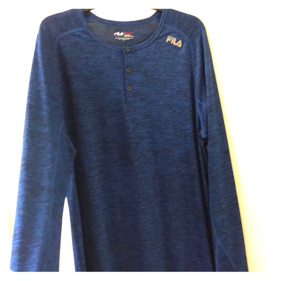 Fila Men’s No Sweat Long Sleeve Shirt NWT - Picture 3 of 5